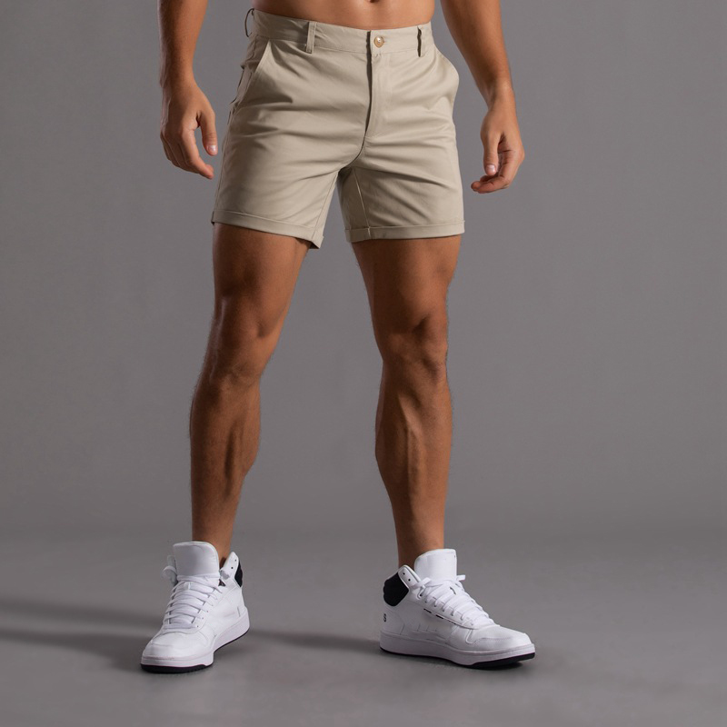 Men's Casual Solid Color Shorts
