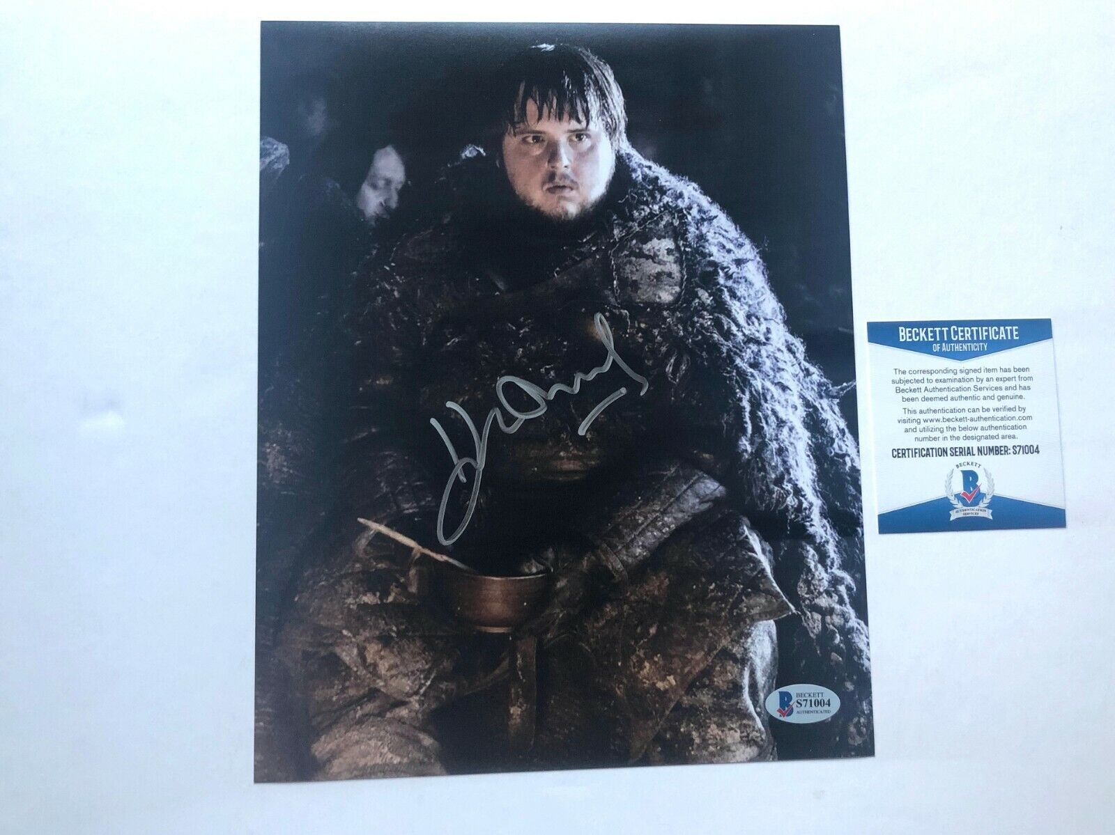 John Bradley Hot! signed autographed Game of Thrones 8x10 Photo Poster painting Beckett BAS coa