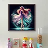 (Stamped/Counted) Ballet Rapunzel Silhouette-11CT Cross Stitch 40*40cm