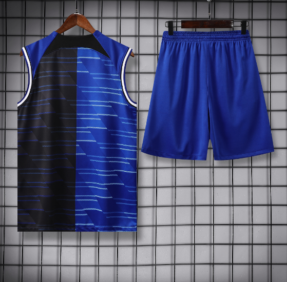 24/25 Inter Milan Training Vest Kit Blue Football Shirt Thai Quality