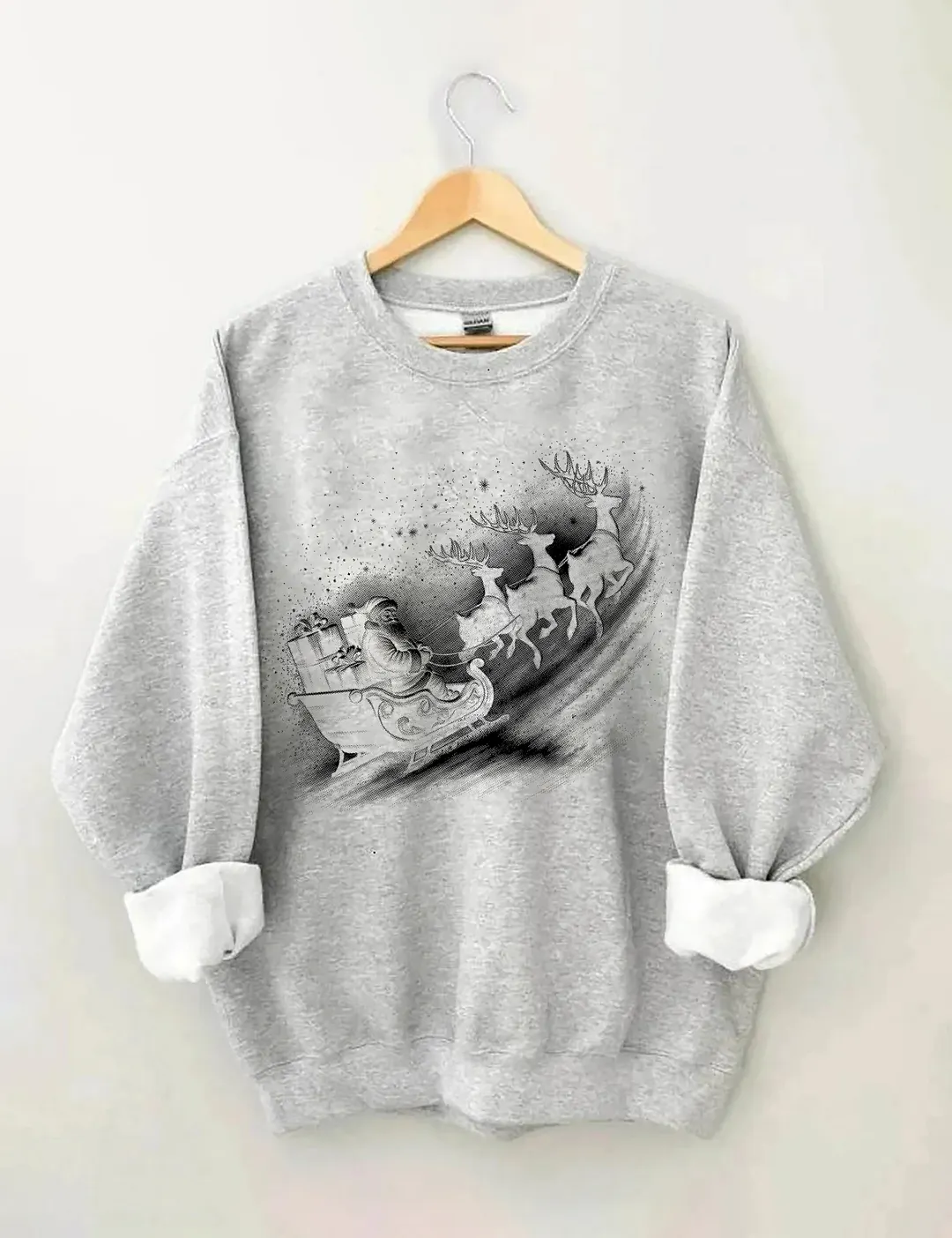 Santa Sleigh Ride Sweatshirt