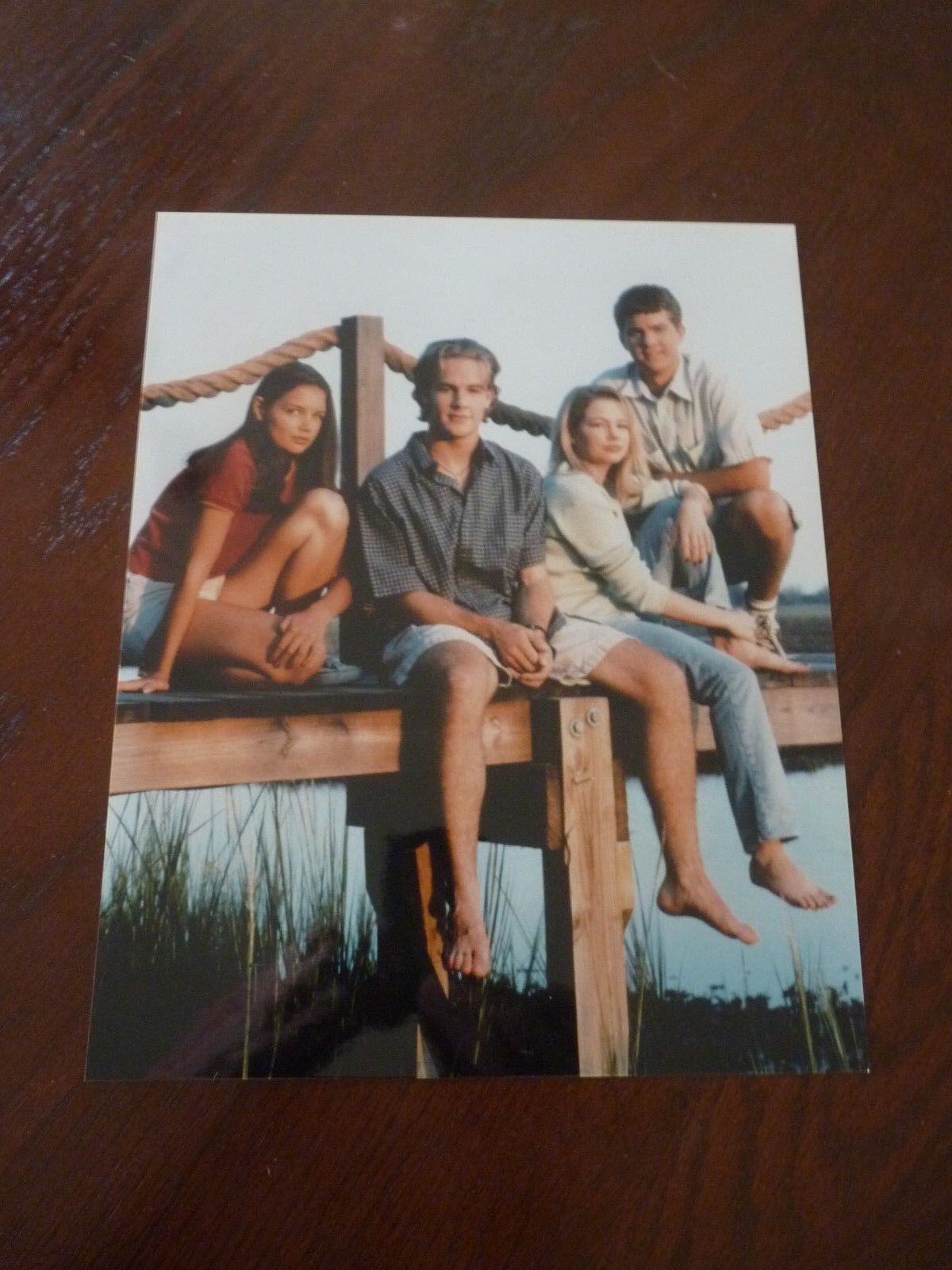 Dawson's Creek Cast 8x10 Color Promo Photo Poster painting Holmes Van Der Beek Williams Jackson