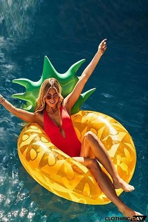 Pineapple Inflatable Pool Float