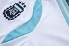 Joyfball 2026 Kids Size Argentina Long Zipped Jacket White Football Jersey 1:1 Thai Quality 