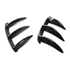 1 Pair Car Rear Bumper Canards for Benz W176 A200 A250 A260 A45 (Glossy Black)
