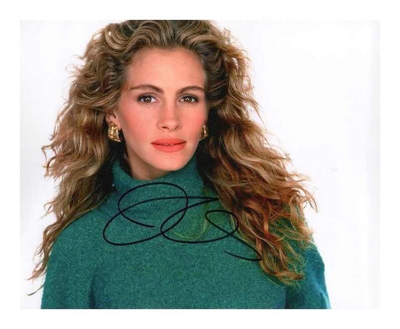 JULIA ROBERTS AUTOGRAPHED SIGNED A4 PP POSTER Photo Poster painting PRINT 9