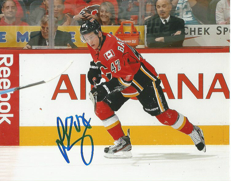 Calgary Flames Sven Baertschi Autographed Signed 8x10 Photo Poster painting COA A