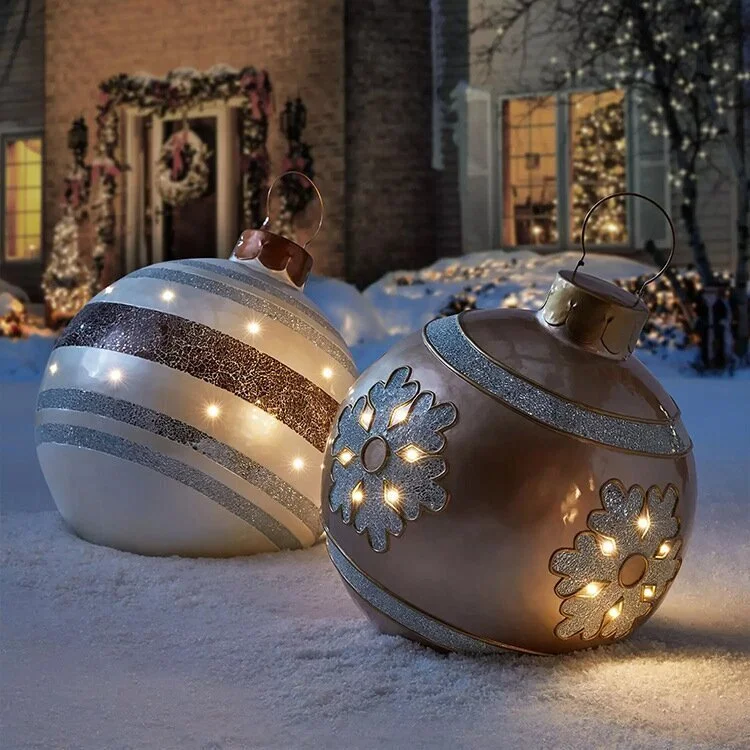 Outdoor Christmas PVC inflatable Decorated Ball、、sdecorshop
