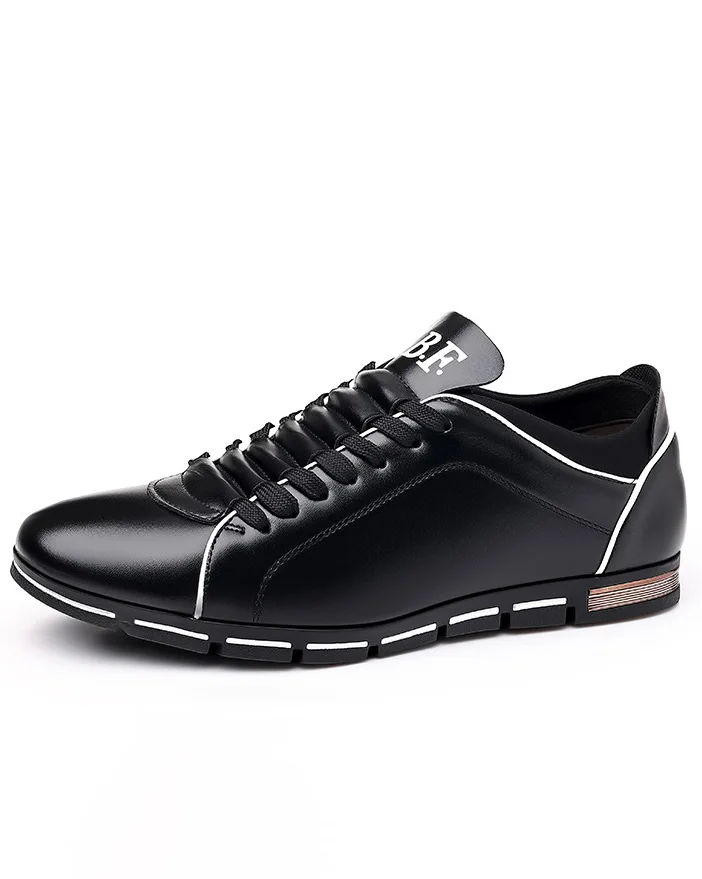 Suitmens Men's PU Comfortable and Simple Casual Shoes    00021