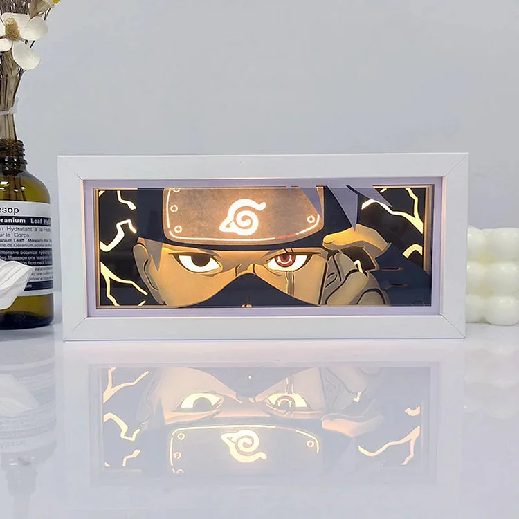 3D LED Box Light - Naruto-Kakashi