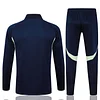 25/26 Real Madrid Teal long zipper  Training Jacket Set