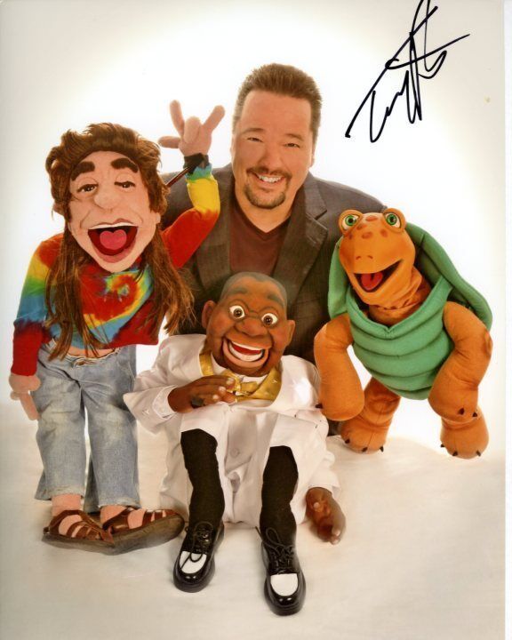 TERRY FATOR Signed Autographed VENTRILOQUIST Photo Poster painting