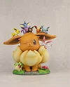Big & Small Scale Eevee Family - Pokemon Resin Statue - DM Studios [In Stock]