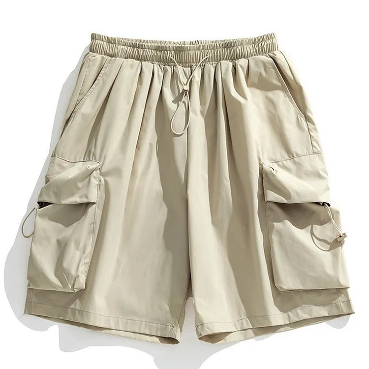 Relaxed Fit Men's Trousers for Spring and Summer Casual Wear