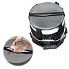 Fishing Bucket Organizer with Buckets Cover Ice Fishing Tackle Bag with Rod & Plier Holder Multi-Pockets for 5 Gallon Buckets Gear Accessories