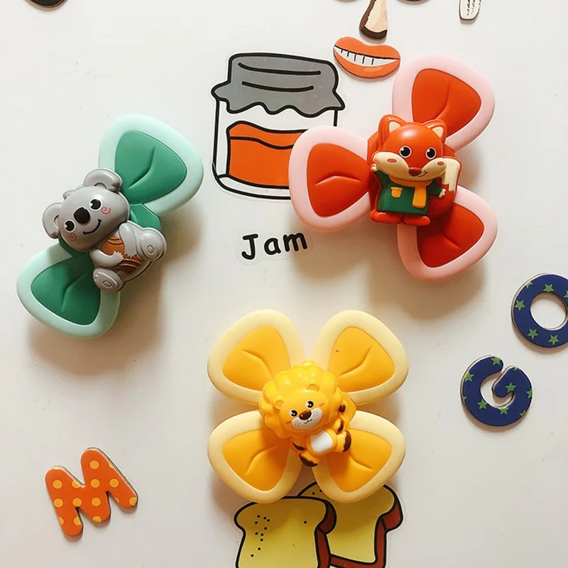 3PCS Sucker Spin Toy