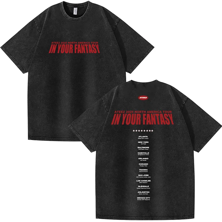 ATEEZ 2025 アメツ US FOOTBALL UNIFORM ホンジュン 2025 ATEEZ In Your Fantasy World Tour North America Football