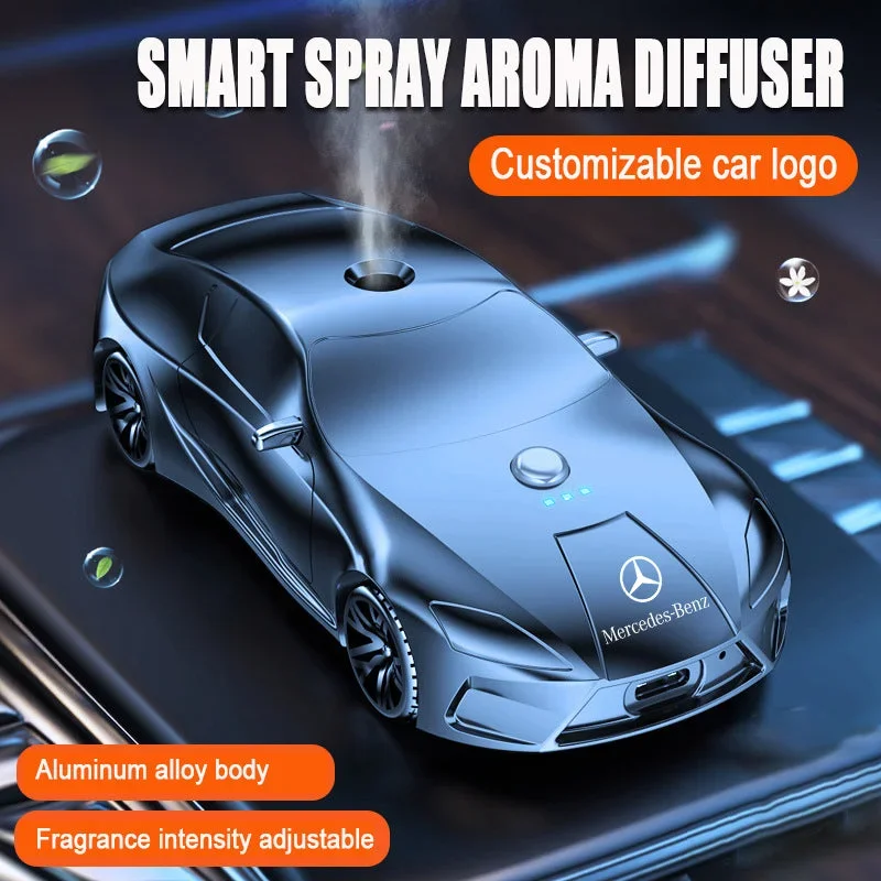 🔥Hot sale🔥Exclusive logo🔥Smart Automatic Spray Aroma Diffuser Car Ornament