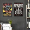 2PCS car elements - Vintage Metal Signs Set - 30*40cm
