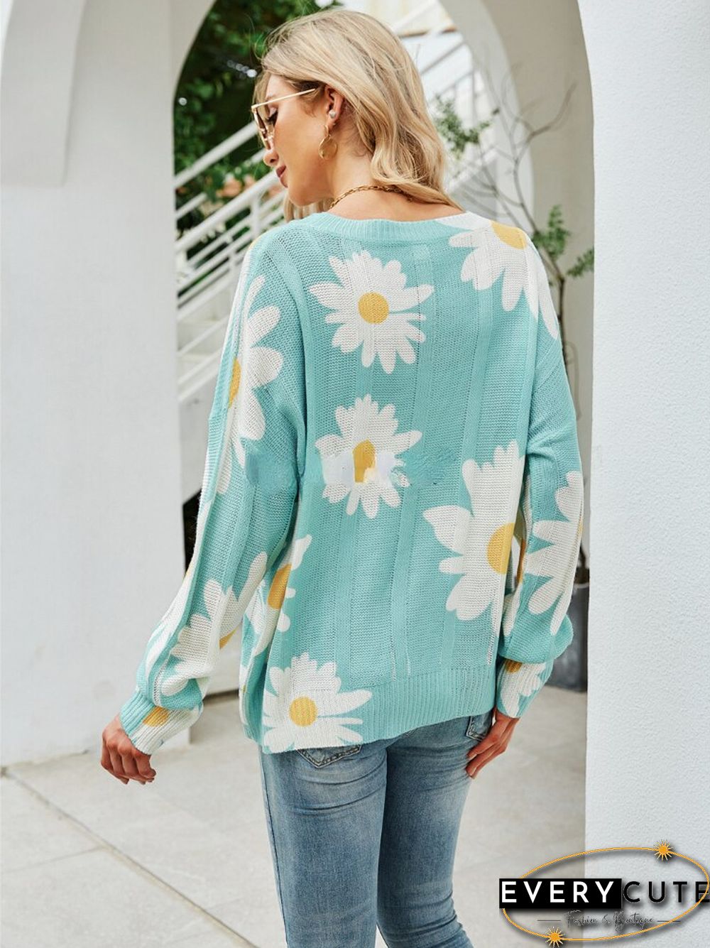 Autumn Winter New Loose Pullover Women's Round Neck Casual Knitted Sweater Fashion Street Women's Sweater Woman Sweaters