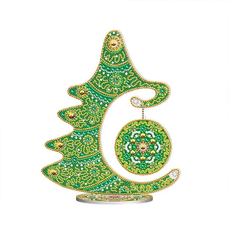 Home Desk Christmas Ornament - DIY Diamond Crafts