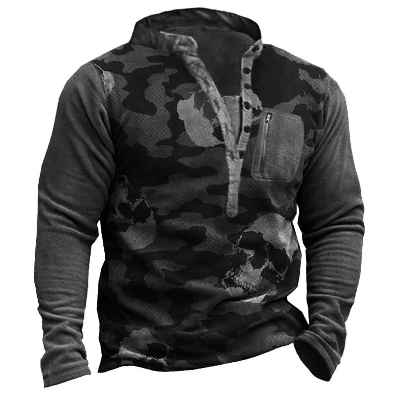 Outerdoor Army Camouflage Casual Sweatshirt-Compassnice®