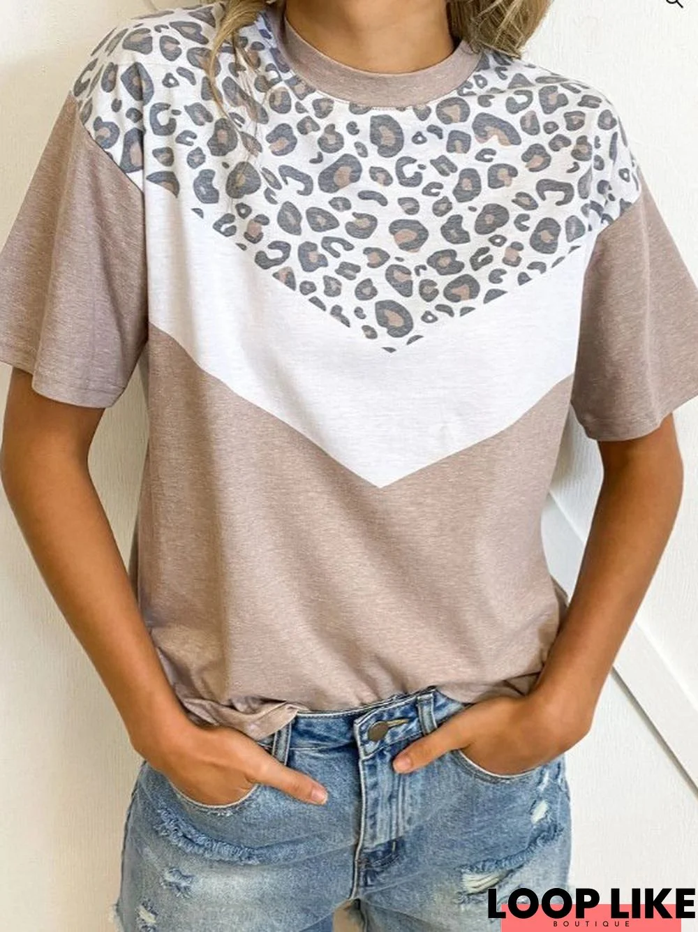 Leopard Shift Holiday T-shirt