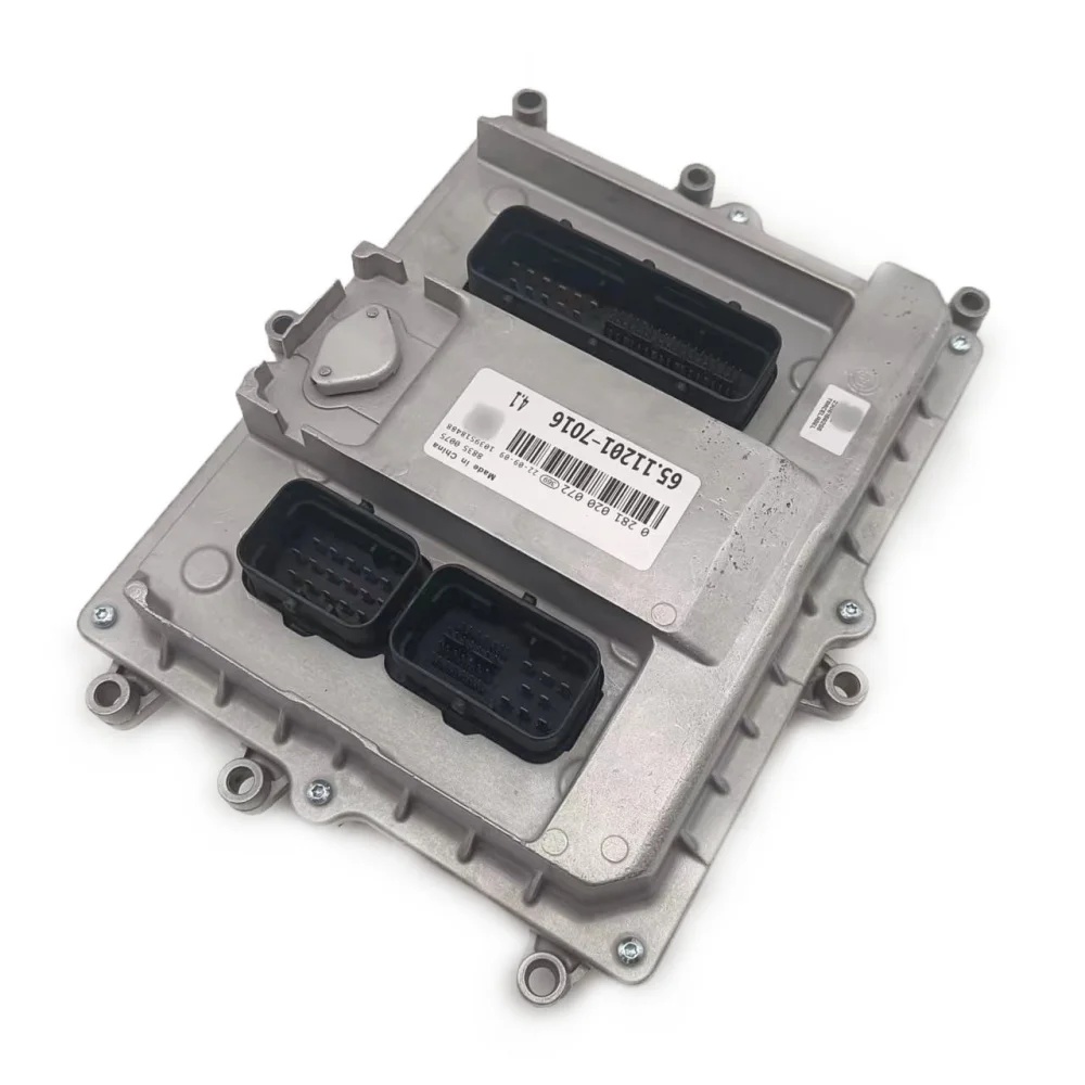 Truck Engine ECU Heavy Duty ECM 0281020072 65.11201-7016 Construction Equipment Control Unit Board Compatible With Doosan