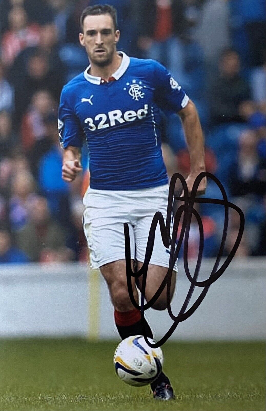 Lee Wallace Genuine Hand Signed Rangers 6X4 Photo Poster painting