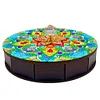 Mandala Diamond Painting Storage Box Wooden Round Jewelry Case with Lid Kits