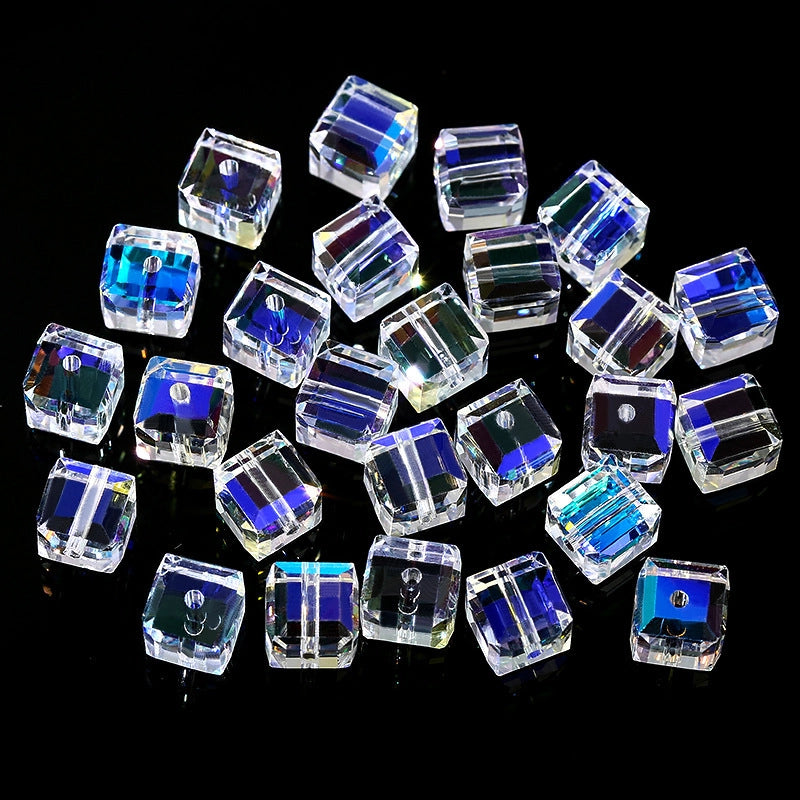 100 PCS/Package 50 PCS/Package Glass Solid Color Beads