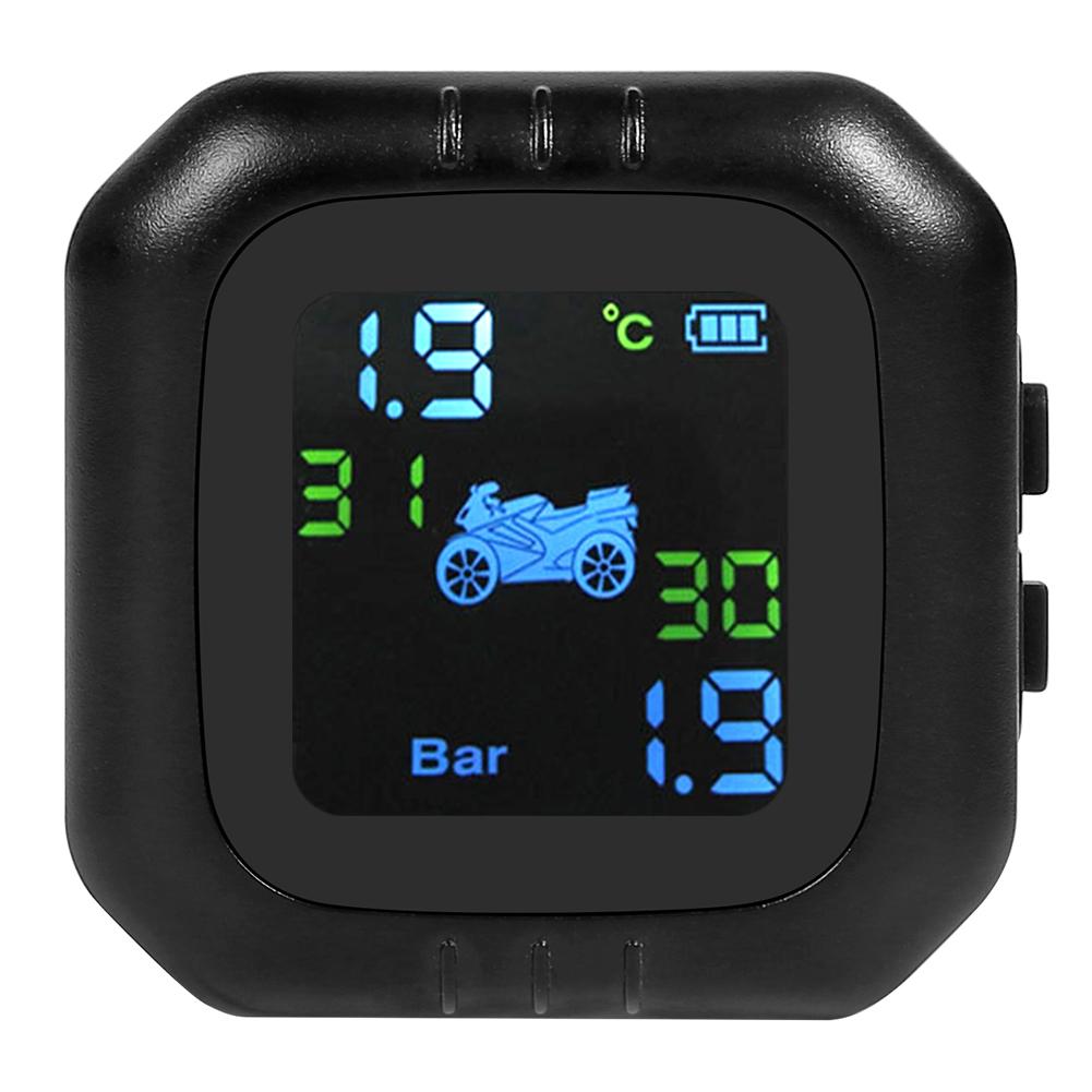 

Motorcycle TPMS Tire Pressure Wireless Monitor External Pressure Sensors, 501 Original