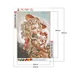 Diamond Painting -DIY Round Drill Heavy Makeup Woman