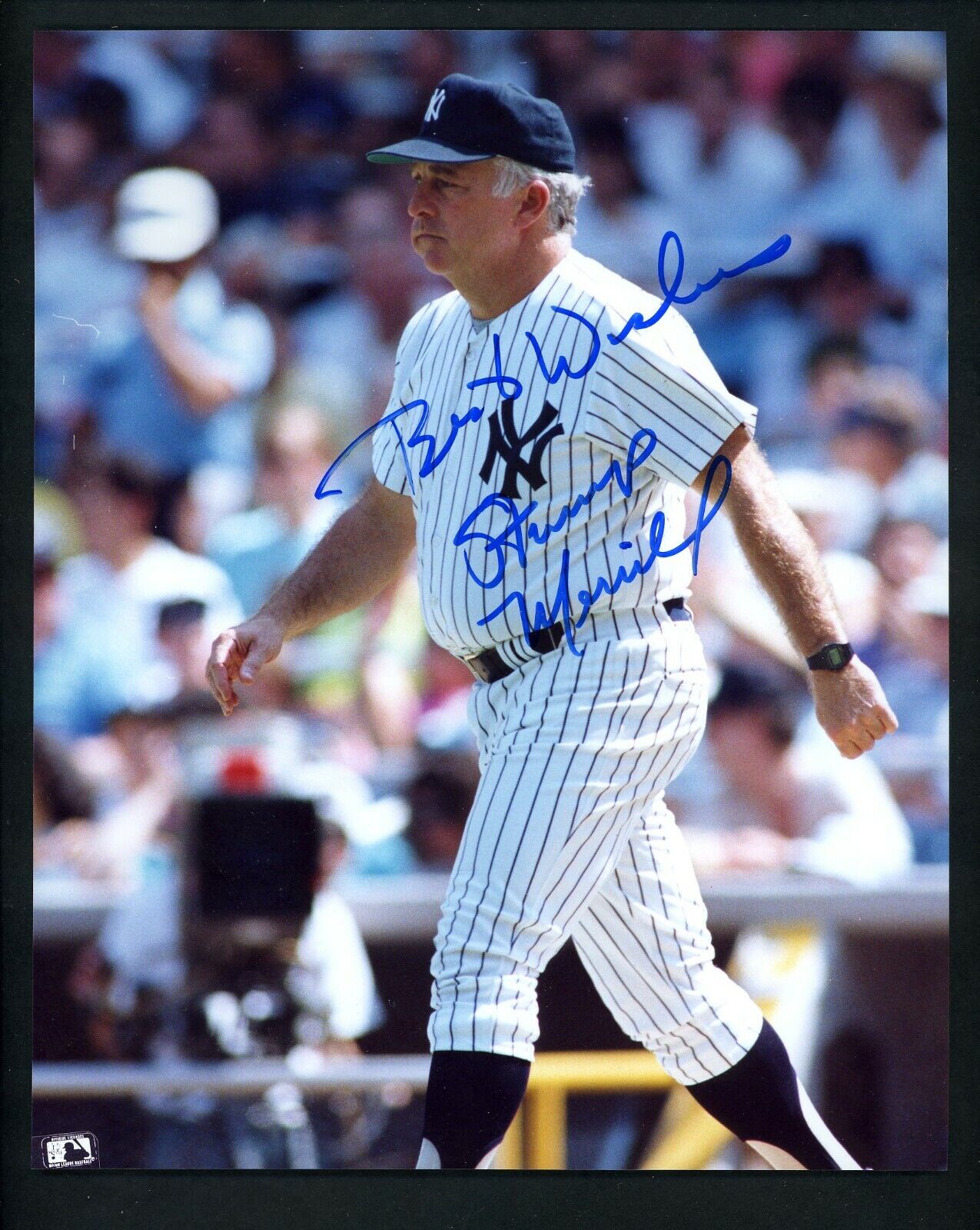 Stump Merrill Signed Autographed 8 X 10 Photo Poster painting New York Yankees  SHIPPING