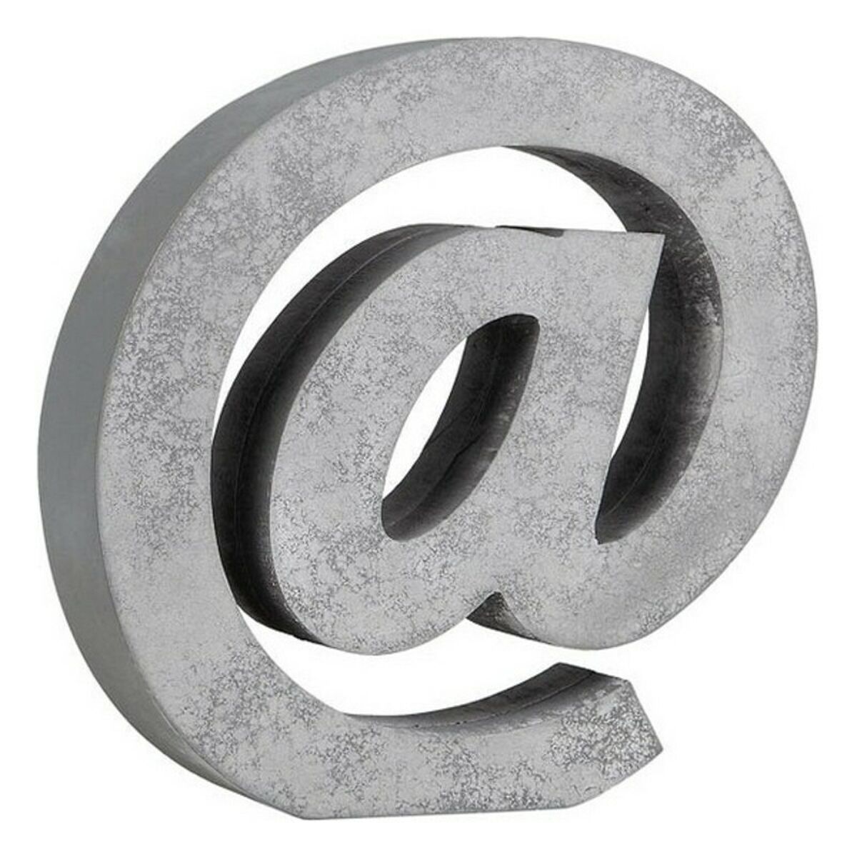 Letter Grey 20 x 4 cm Wood
