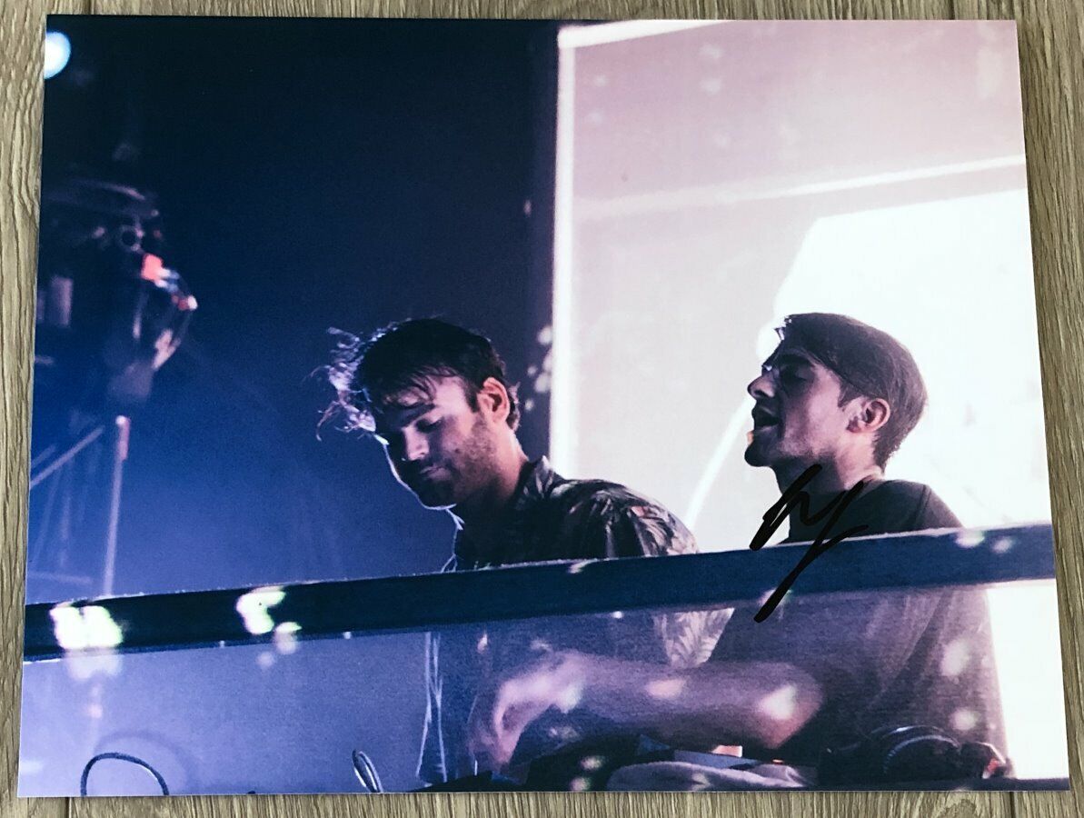 THE CHAINSMOKERS ANDREW TAGGART SIGNED AUTOGRAPH 8x10 Photo Poster painting B w/EXACT PROOF