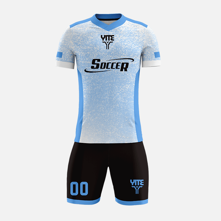YITE | YTZQ188-Blue  And White  Soccer Uniforms
