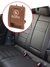 Child Seat ISOFIX Switch Cover 2059200806 for Benz C Class W253 15-21 (Black)