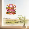 (US Local)Fall Truck DIY Diamond Art Pendant Diamond Painting Set for Wall Window