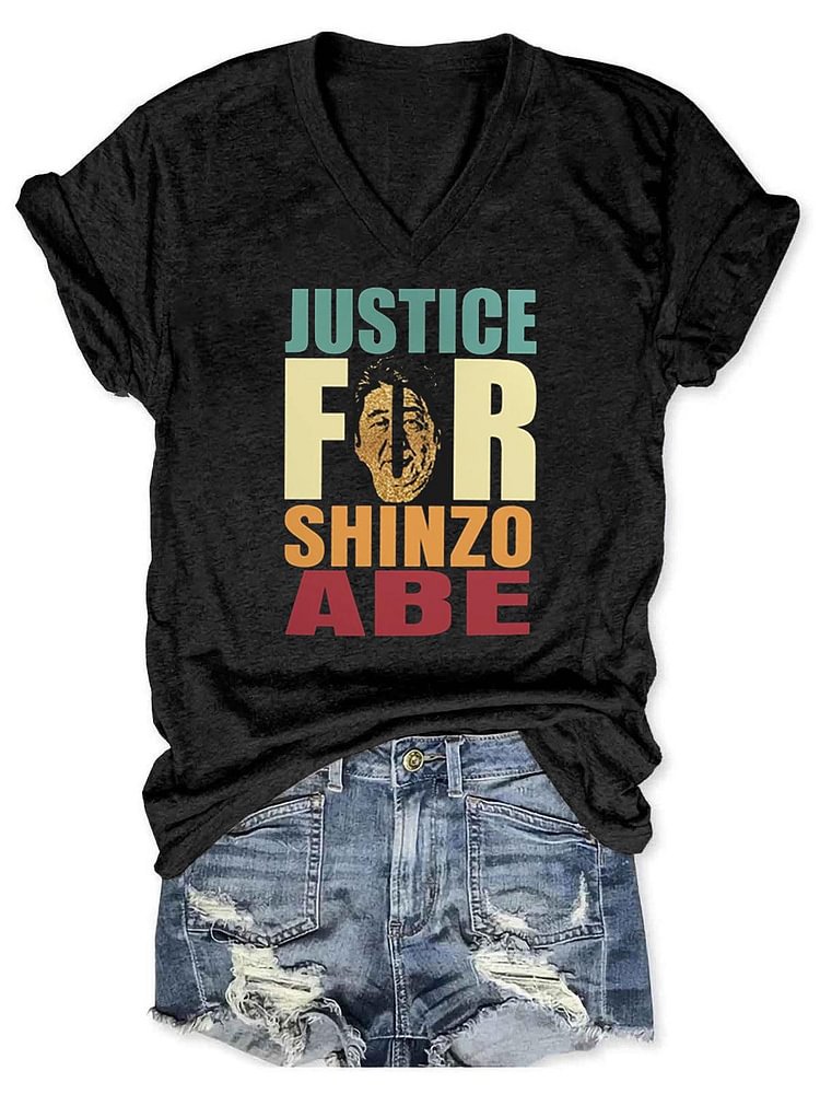 Pray For Shinzo Abe Dove Japanese Flag T-Shirt