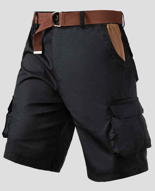 Casual Loose Straight Flap Pocket Tactical Shorts 