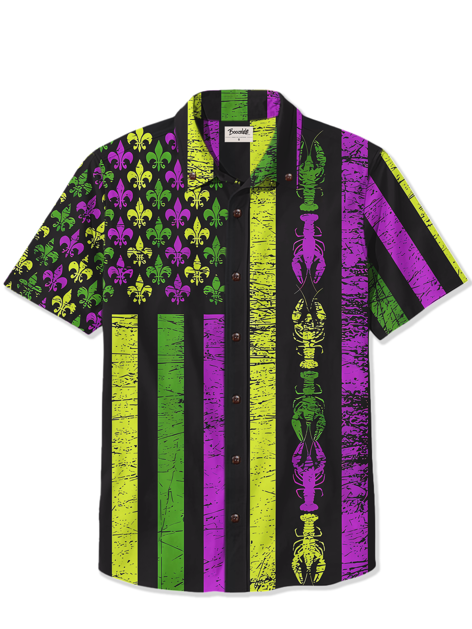 Mardi Gras Lobster- 100% Cotton Shirt