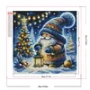 >SALE<5D DIY Full Round Drill Partial AB Diamond Painting Gnome Kit Art Decor 50x50cm