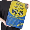 Wd 40 Solvent - Vintage Metal Signs - 20*30cm/30*40cm