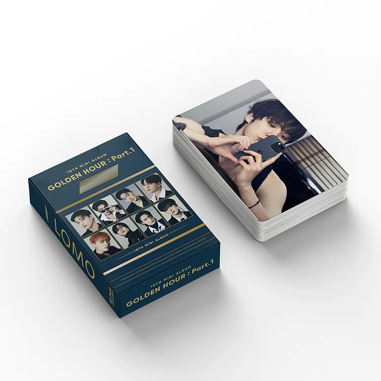 ATEEZ 10TH MINI ALBUM - GOLDEN HOUR : Part.1 Lomo Card officialateezshop