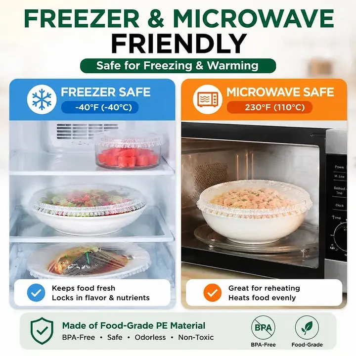 Flexible, temperature-resistant food casings