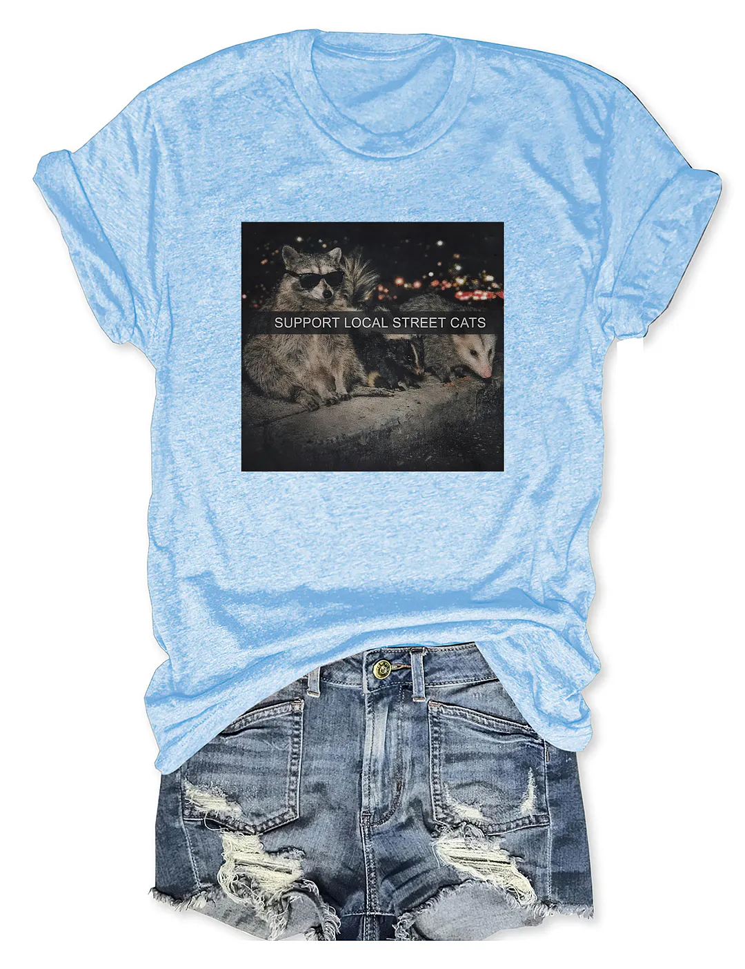 Support Local Street Cats T-shirt