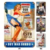 (Multi Style)Girl - Vintage Metal Signs - 20*30cm