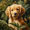 Diamond Painting-DIY Full Round Drill Farm Dog