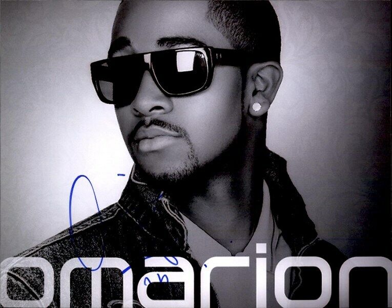 Omarion authentic signed RAPPER 8x10 Photo Poster painting W/ Certificate Autographed (26-j)